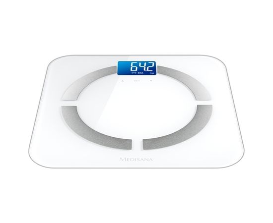  Весы напольные электронные Medisana BS 430 Connect макс.180кг белый 