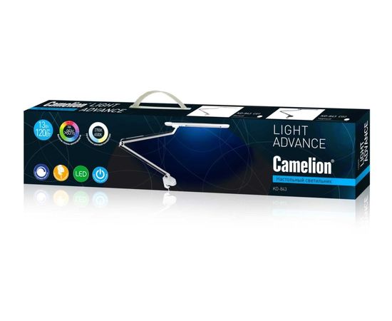  Camelion KD-843 C01 бел. LED (Свт-к 