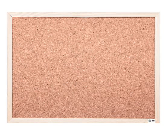  Демонстрационная доска Cactus CS-CWBD-45X60 пробковая коричневый 45x60см деревянная рама 