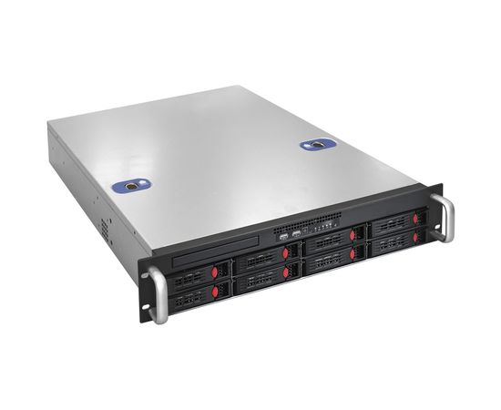  Серверный корпус Exegate Pro 2U550-HS08 EX281232RUS RM 19", высота 2U, глубина 550, без БП, 8xHotSwap, USB 