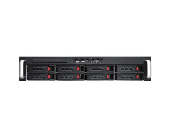  Серверный корпус Exegate Pro 2U550-HS08 EX281232RUS RM 19", высота 2U, глубина 550, без БП, 8xHotSwap, USB 
