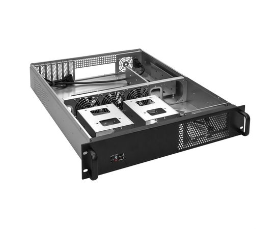  Серверный корпус Exegate Pro 2U550-08 EX284959RUS RM 19", высота 2U, глубина 550, без БП, 2*USB 