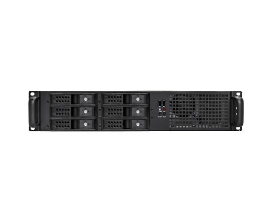  Серверный корпус Exegate Pro 2U660-HS06 EX264957RUS RM 19", высота 2U, глубина 660, БП 800ADS, 6xHotSwap, USB 