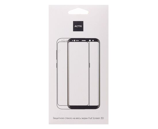  Защитное стекло Full Screen Activ Clean Line 3D для "Huawei Honor 9 Lite" (black)(101407) 