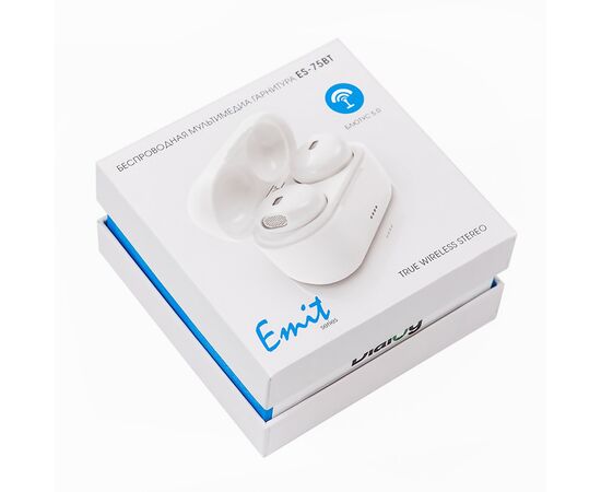  Беспроводные Bluetooth-наушники Dialog TWS ES-75BT (white) 