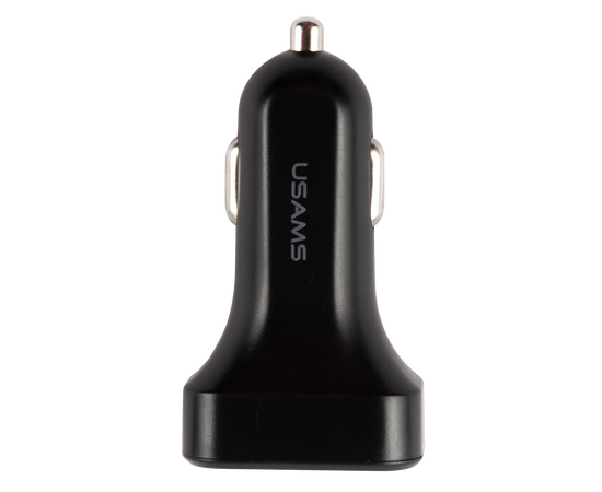  АЗУ USAMS 2USB (USAMS-NT Travel Car Charger Kit King Tu Series) +кабель Type-C U35, черный (NTU35TC13TZ) 