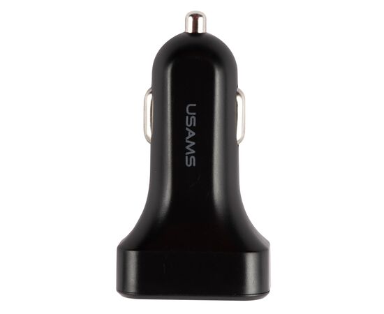  АЗУ USAMS 2USB (USAMS-NT Travel Car Charger Kit King Tu Series) +кабель Type-C U35, черный (NTU35TC13TZ) 
