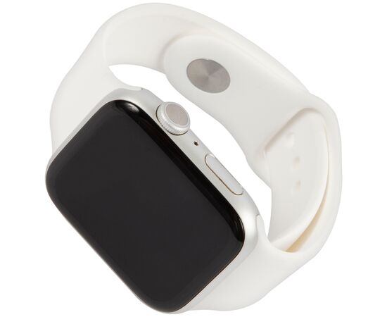  Ремешок силиконовый MB для Apple watch – 42-44 mm (S3/S4/S5 SE/S6), белый 