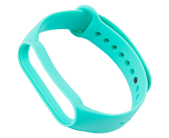  Ремешок силиконовый для Xiaomi Mi Band 6, ментоловый, №15 