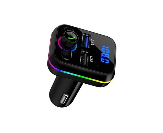  Автомобильный FM-трансмиттер - M34 2USB (black) (212235) 