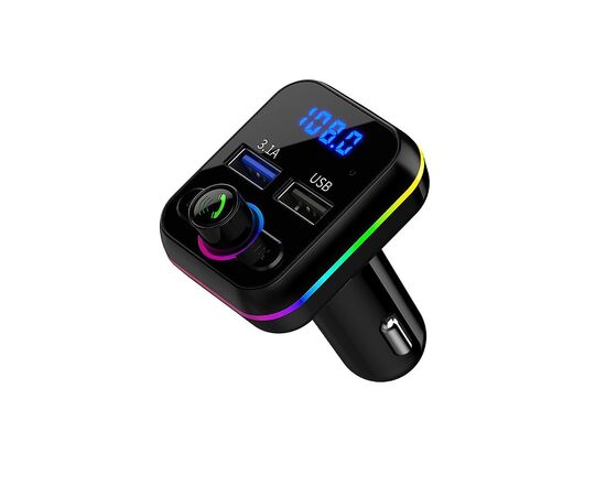  Автомобильный FM-трансмиттер - M34 2USB (black) (212235) 