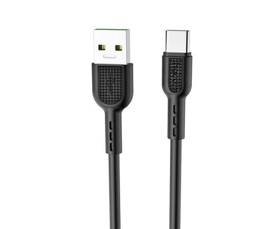  Кабель USB - Type-C Hoco X33 5A Surge 5А (black) (202544) 