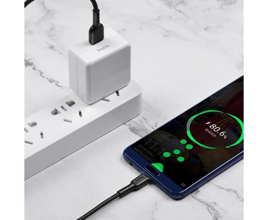  Кабель USB - Type-C Hoco X33 5A Surge 5А (black) (202544) 