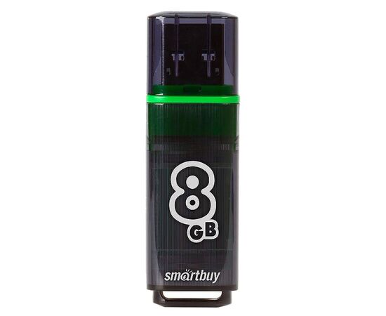  Флэш накопитель USB  8 Гб Smart Buy Glossy 3.0 (dark grey) (69497) 
