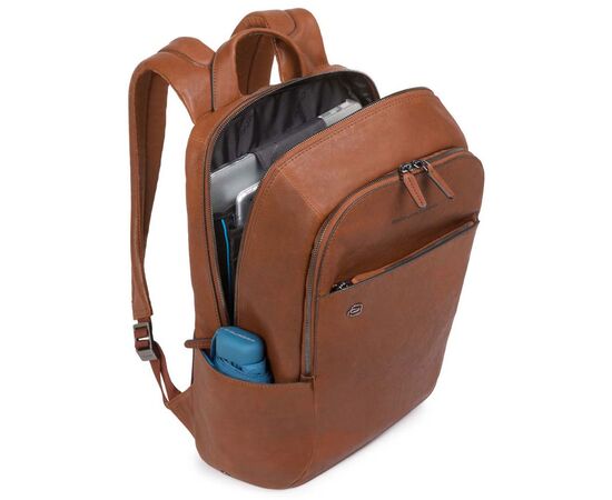  Рюкзак унисекс Piquadro Black Square CA3214B3/CU светло-коричневый натур.кожа 
