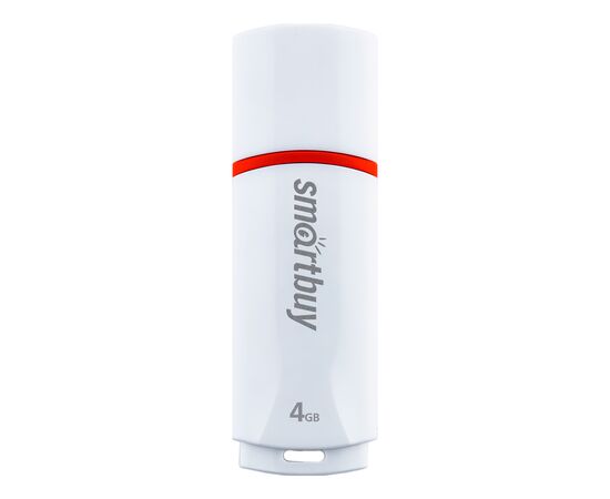  USB  4GB  Smart Buy  Crown  белый 