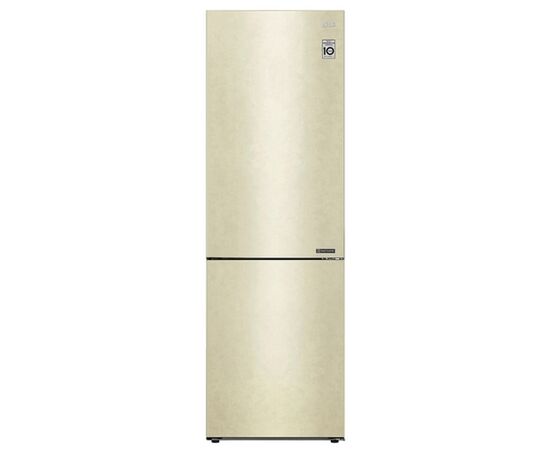  Холодильник LG GA-B509CECL бежевый двухкамерный 203x59.5x68.2см Общий объем холодильной камеры 384 л Общий объем морозильной камеры 107 л Морози 