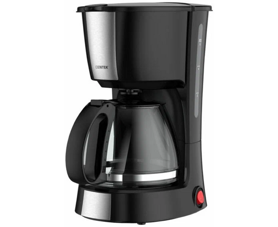  Кофеварка Centek CT-1148 Steel/Black 