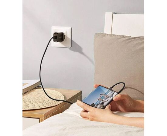 СЗУ UGREEN CD122 (70273) USB-A QC 3.0 18W Charger черный 