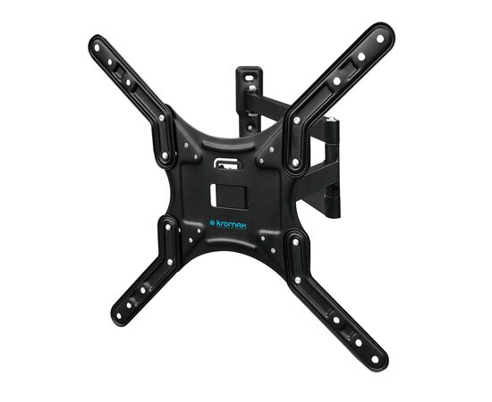  24"-55''  Кронштейн Kromax DIX-25 Наклонно-поворотный, черный, макс вес 20кг 