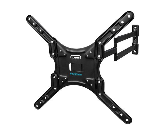  24"-55''  Кронштейн Kromax DIX-25 Наклонно-поворотный, черный, макс вес 20кг 