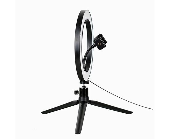  Кольцевая лампа Jmary F532 с триподом, 26 см (black) (black) (113375) 