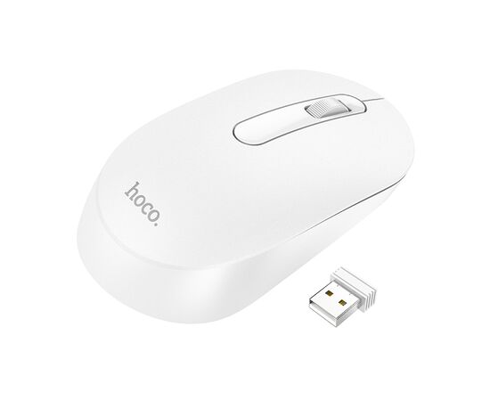  Беспроводная мышь HOCO GM14 Platinum, белый 