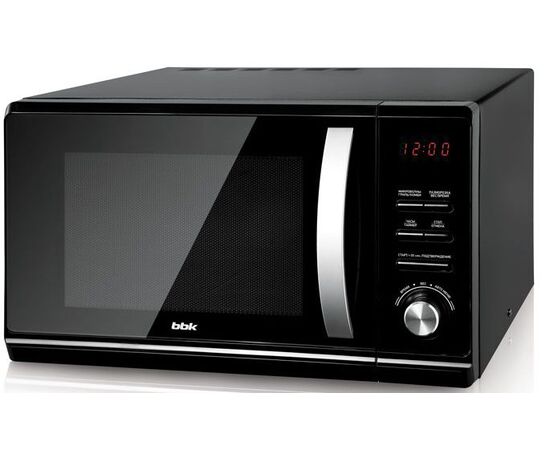  Микроволновая Печь BBK 23MWG-851T/B чёрный, 23 л., 800 Вт, электронное управление, гриль, дисплей 