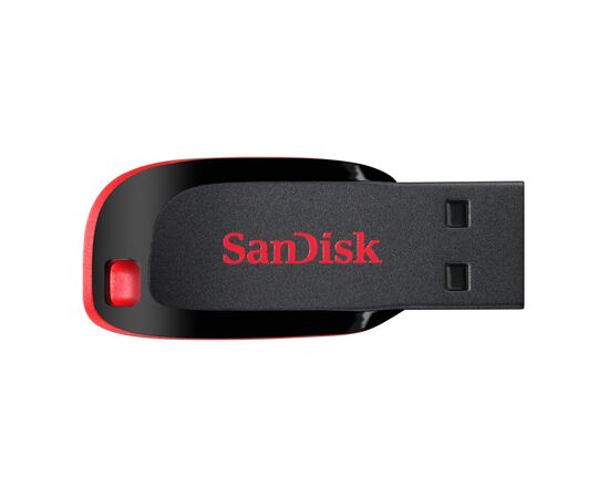  USB-флешка Sandisk 128Gb Cruzer Blade SDCZ50-128G-B35 USB2.0 черный/красный 