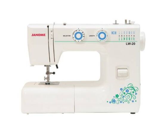  Швейная машина Janome LW-20 (LW-20), электромеханическое управление, горизонтальный челнок, количество операций: 17 