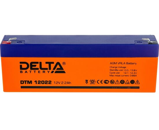  Аккумуляторная батарея Delta DTM 12022 