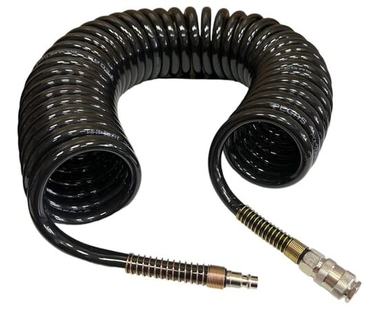  Шланг спиральный полиуретан Pegas pneumatic (4930) 10м 1014мм с быстросъемными соед. профи 