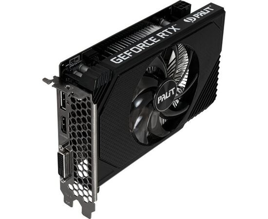 Видеокарта Palit nVidia GeForce RTX 3050 PA-RTX3050 STORMX (NE63050018P1-1070F) PCI-E 4.0 8192Mb 128 GDDR6 1552/14000 HDMIx1 DPx3 HDCP Ret 