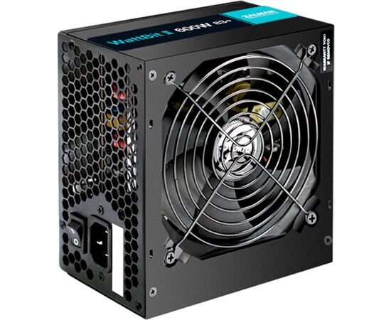  Блок питания Zalman ZM600-XEII 600W Wattbit 83+ ATX, 20+4 pin, 120mm fan, 4xSATA 