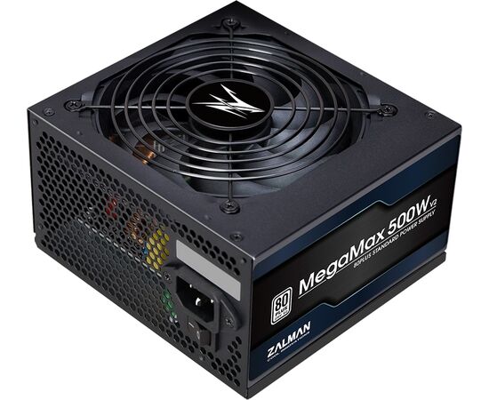  Блок питания Zalman ZM500-TXII (V2), 500W, ATX12V v2.31, APFC, 12cm Fan, 80+ 230V EU, Retail 