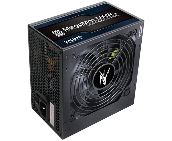  Блок питания Zalman ZM500-TXII (V2), 500W, ATX12V v2.31, APFC, 12cm Fan, 80+ 230V EU, Retail 