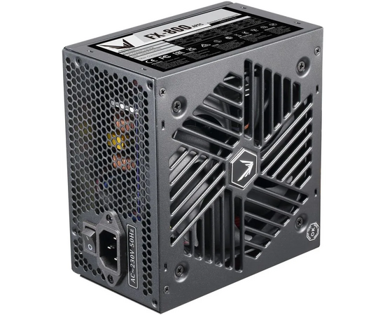  Блок питания Formula FX-800 ATX 800W (24+4+4pin) APFC 120mm fan 4xSATA RTL 