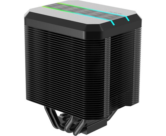  Кулер ALSEYE M90 Univerasl, TDP 180W, 4x6mm heat pipe, FAN 90mm, 800-2400rpm, 28dBA, ARGB, RTL 