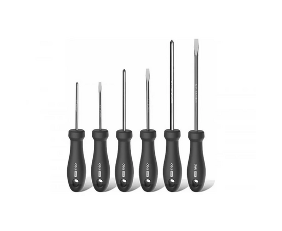  Набор отверток Deli Home Series HT1006 6шт SL3x75+SL5x100+SL6x150+PH0x75+PH1x100+PH2x150 