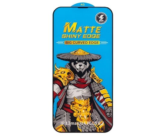  Защитное стекло Full Screen - Matte "Apple iPhone 13 Pro Max/iPhone 14 Plus" (black)(214673) 