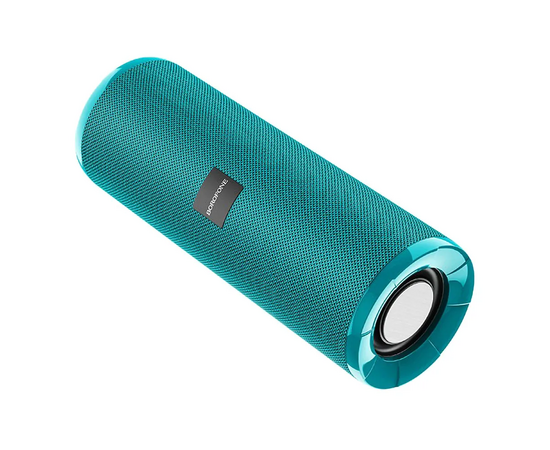  Колонка портативная Borofone BR1, Beyond, пластик, Bluetooth, FM, AUX, microSD, цвет: бирюзовый (1/60) 