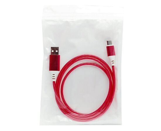  Кабель USB - Type-C - Luminous 100см 2A  (red) (124493) 