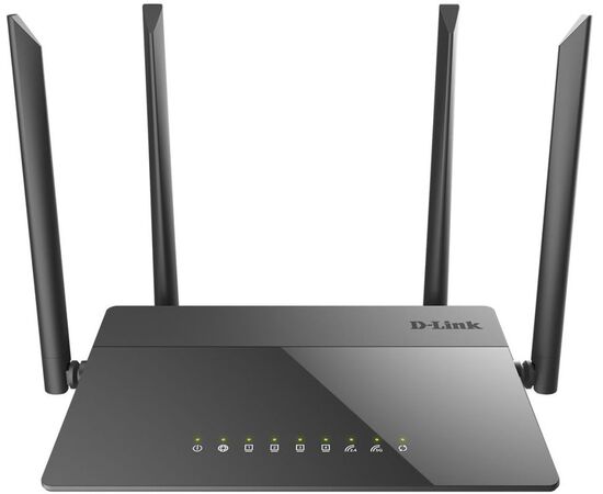  Роутер беспроводной D-Link DIR-841 (DIR-841/RU/A1A) AC1200 черный 