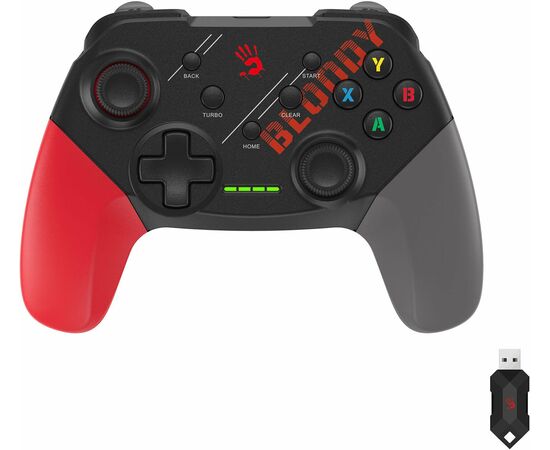  Геймпад A4Tech GPW50 Sports черный/красный USB Беспроводной виброотдача обратная связь (GPW50 SPORTS RED) 