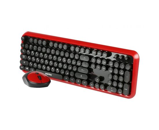  Беспроводной набор Smart Buy SBC-620382AG-RK ONE мембранная клавиатура+мышь (black/red) (213092) 