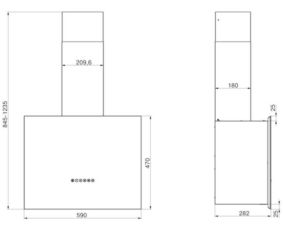  Вытяжка ELIKOR Метеорит 60П-700-Э4Д Retail Kitchen (192316) Better, черный 