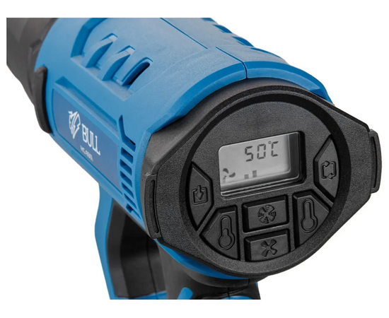  Термовоздуходувка BULL HG 6501 (0326218) + набор сопл 