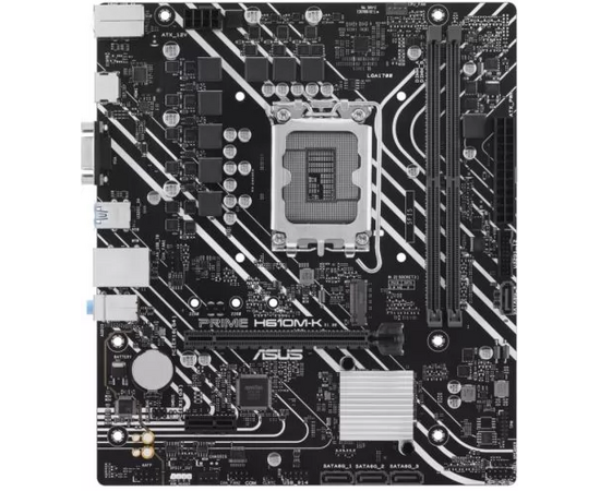  MB s1700 ASUS PRIME H610M-K mATX 2xDDR5 PCIEx16 PCIEx1 M.2 HDMI VGA GLAN (90MB1GA0-M0EAY0) 