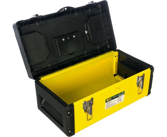  Ящик для инструмента Fit IT 65592 18"/45x24x20см/металл.замки/стенки стальные 
