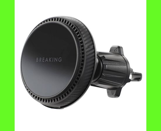  Держатель автомобильный Breaking C5, Cool Mag•Safe Qi, 20W, (Черный) 